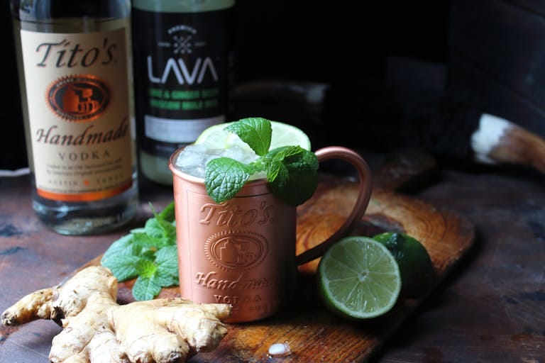 Moscow Mule, een cocktail met vodka